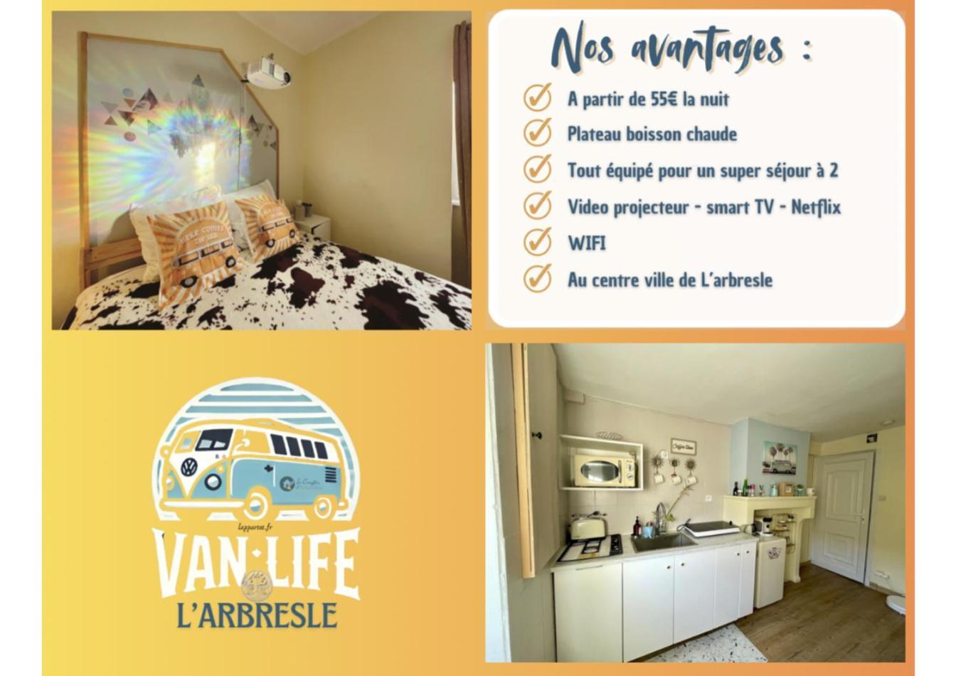 Van Life Soiree Chill A LʼArbresle Exterior foto
